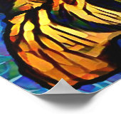 Cute Cat 684 Multicolor Kitten Poster (Hoek)