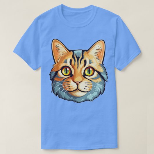 Cute Cat 7 T-shirt (Design voorkant)