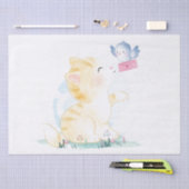 Cute Cat and Bird Tissue Paper Tissuepapier (Craft)