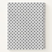 Cute Cat and Coffee Lover Personalised Notitieboek (Achterkant)