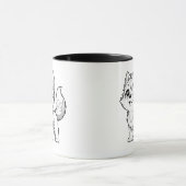 Cute cat animal mugs for pet lovers mok (Midden)