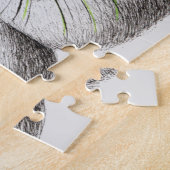 CUTE CAT ART JIGSAW PUZZZLE LEGPUZZEL (Zijkant)