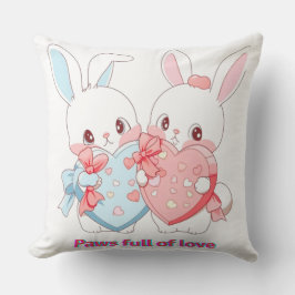 Cute Cat Art Pillow for Nursery, Kids’ Room Kussen