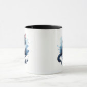 Cute Cat Artwork Mug – Gift for Animal Lovers Mok (Midden)