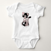 Cute Cat Baby Bodysuit (Voorkant)
