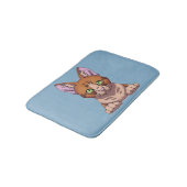 Cute Cat Badmat (Gekanteld)
