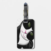 Cute Cat Bagagelabel (Achterkant verticaal)