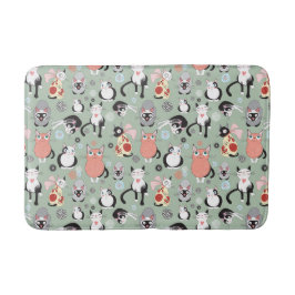 Cute Cat Bath Mat