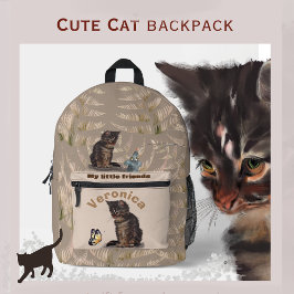 Cute Cat Bedrukte Rugzak