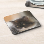 Cute Cat Bier Onderzetter (Linkerzijde)