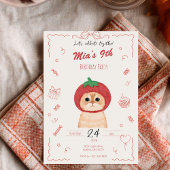 Cute Cat Birthday Invitation | Kid Birthday Invita Kaart