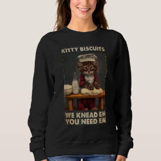 Cute Cat Biscuits we weten dat je Em Cats Bak nodi Trui