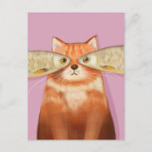 Cute Cat Briefkaart (Voorkant)