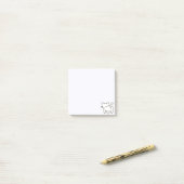 Cute Cat But Post-it® Notes (Op bureau)