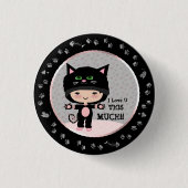 Cute Cat Button (Voorkant)