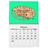 Cute Cat Calendar Kalender (Feb 2027)