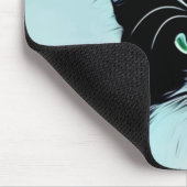 Cute Cat Cartoon Pop Art Muismat (Hoek)