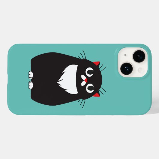 Cute Cat Case-Mate iPhone Case (Achterkant (horizontaal))