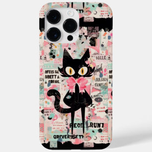 Cute Cat Case-Mate iPhone 14 Pro Max Hoesje