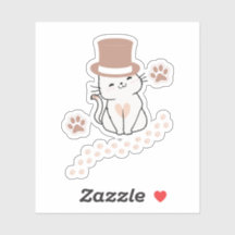 CUTE CAT CAT LOVERS HAT, FLOWER CAT 