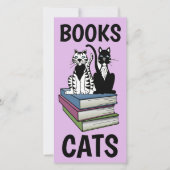 CUTE CAT-CATEGORIE BOOKMARKER-BLADWIJZER (Voorkant)