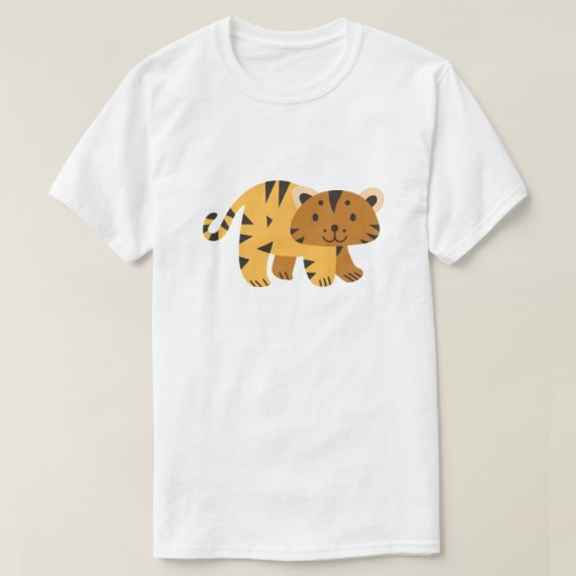 Cute cat character  t-shirt (Design voorkant)
