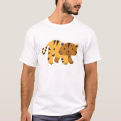 Cute cat character  t-shirt (Voorkant)