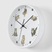 Cute Cat Clock (Hoek)
