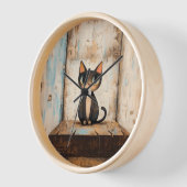 Cute Cat Clock (Hoek)