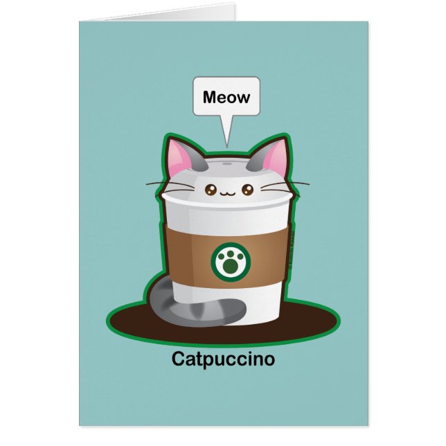 Cute Cat Coffee (Voorkant)