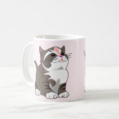Cute Cat Coffee-Mok Koffiemok (Voorkant links)