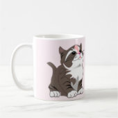 Cute Cat Coffee-Mok Koffiemok (Links)