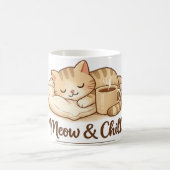 Cute Cat Coffee Mug – Adorable Cat Lover Gift, 11o Koffiemok (Center)