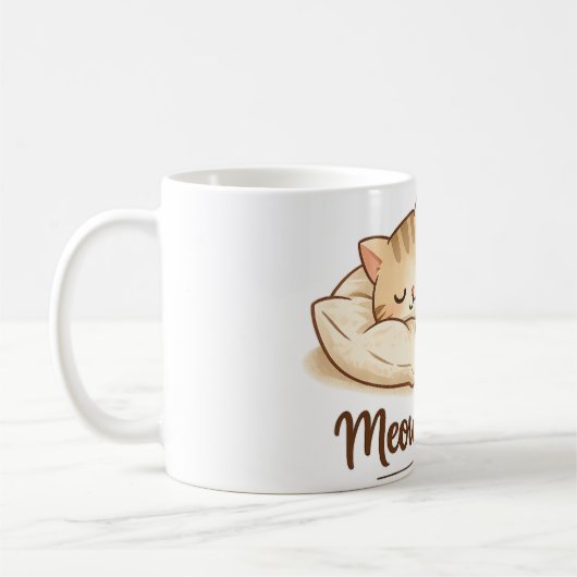 Cute Cat Coffee Mug – Adorable Cat Lover Gift, 11o Koffiemok (Links)