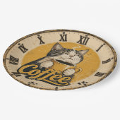 Cute Cat Coffee Papieren Bordje (Gekanteld)