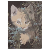 Cute Cat Collectie 3 Klembord (Achterkant)