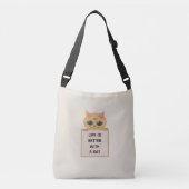 Cute Cat Crossbody Tas (Voorkant)