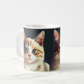 Cute Cat Cup Koffiemok (Voorkant links)