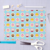 Cute Cat Cupcakes Tissuepapier (Craft)