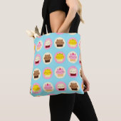 Cute Cat Cupcakes Tote Bag (Dichtbij)