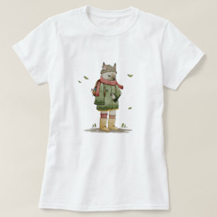 Cute Cat design illustratie - T-shirt