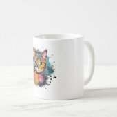 cute cat design koffiemok (Voorkant rechts)