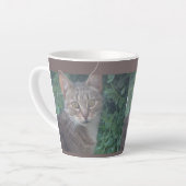 Cute Cat Design Latte Mok (Linkerhoek)