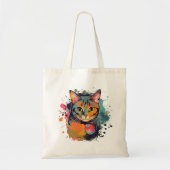 cute cat design  tote bag (Voorkant)