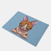 Cute Cat Deurmat (Schuin)