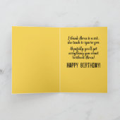 Cute Cat die Alexa vraagt om de geboorte van de va Kaart (Binnen)