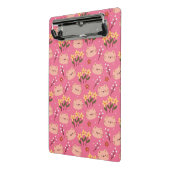 Cute Cat en Flowers Mini Klembord (Angled2)