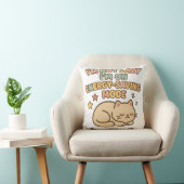Cute Cat Energy Saver Tee Kussen (Stoel)