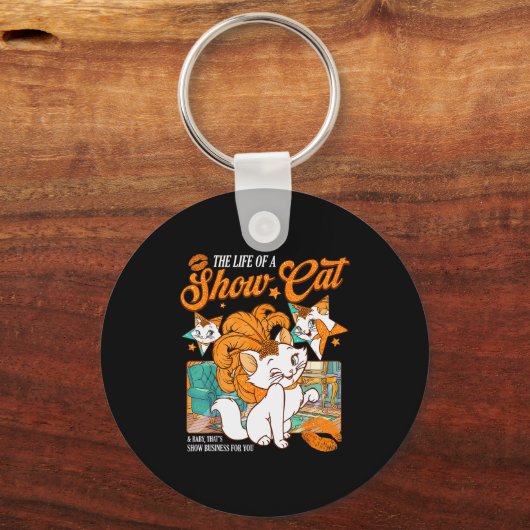 Cute Cat Era Life Of Showcat Cat Lover Country Mus Sleutelhanger (Voorkant)