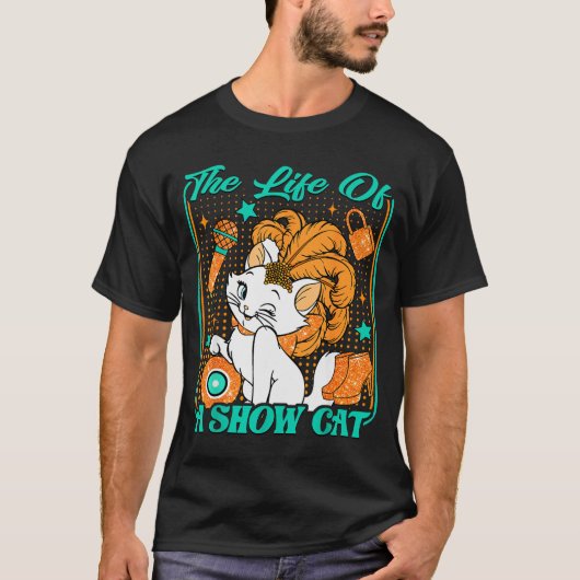 Cute Cat Era Life Of Showcat Cat Lover Country Mus T-shirt (Voorkant)